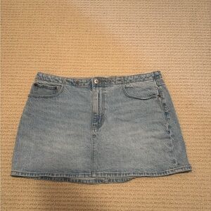 Abercrombie & Fitch Denim Mini Skirt